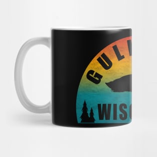 Gull Lake Northern Wisconsin Sunset Loon Mug